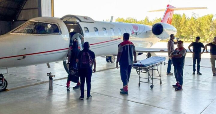 El avión sanitario de San Juan aerotransportó 14 pacientes en lo que va del 2023
