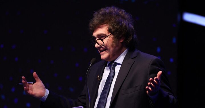 Milei ni siquiera mencionó la dolarización